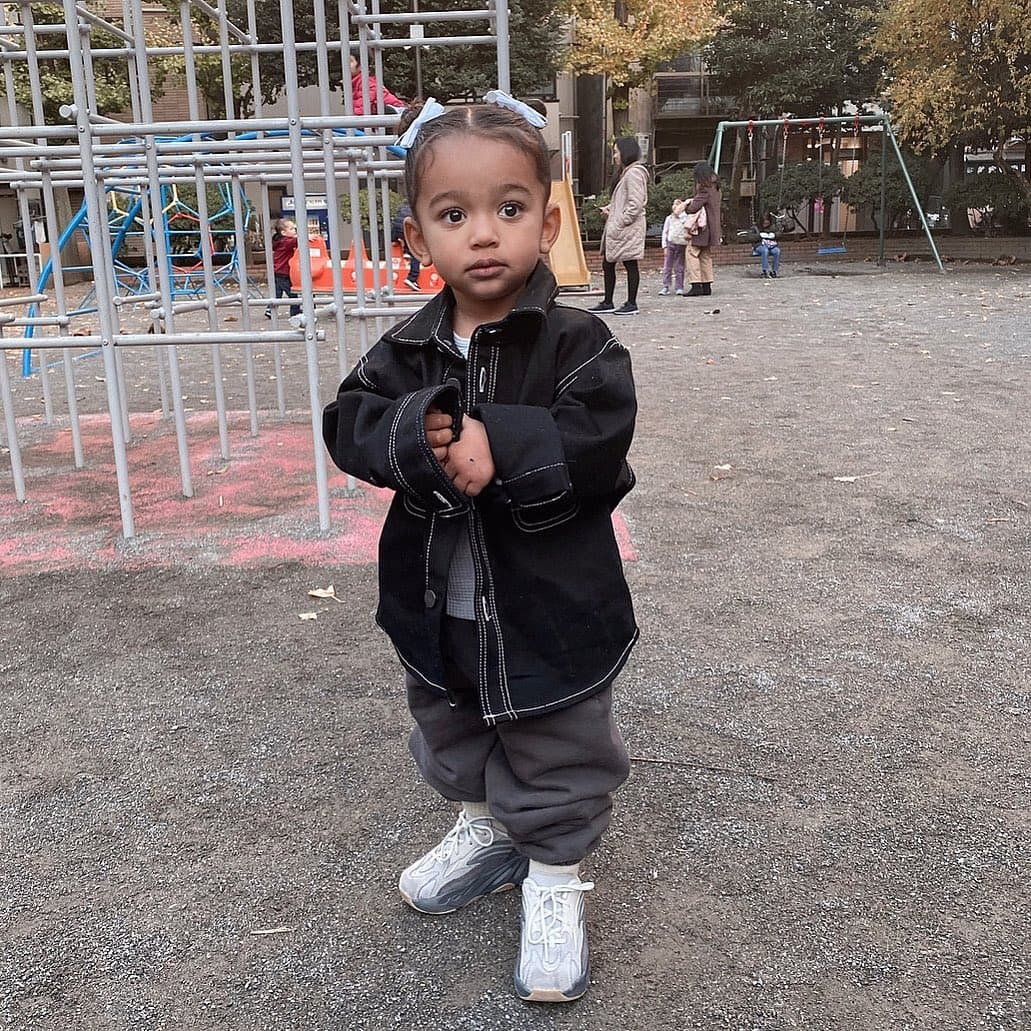 La más pequeña de todos, Chicago, festejó sus dos años de vida y su madre Kim, no desaprovechó la oportunidad para felicitarla