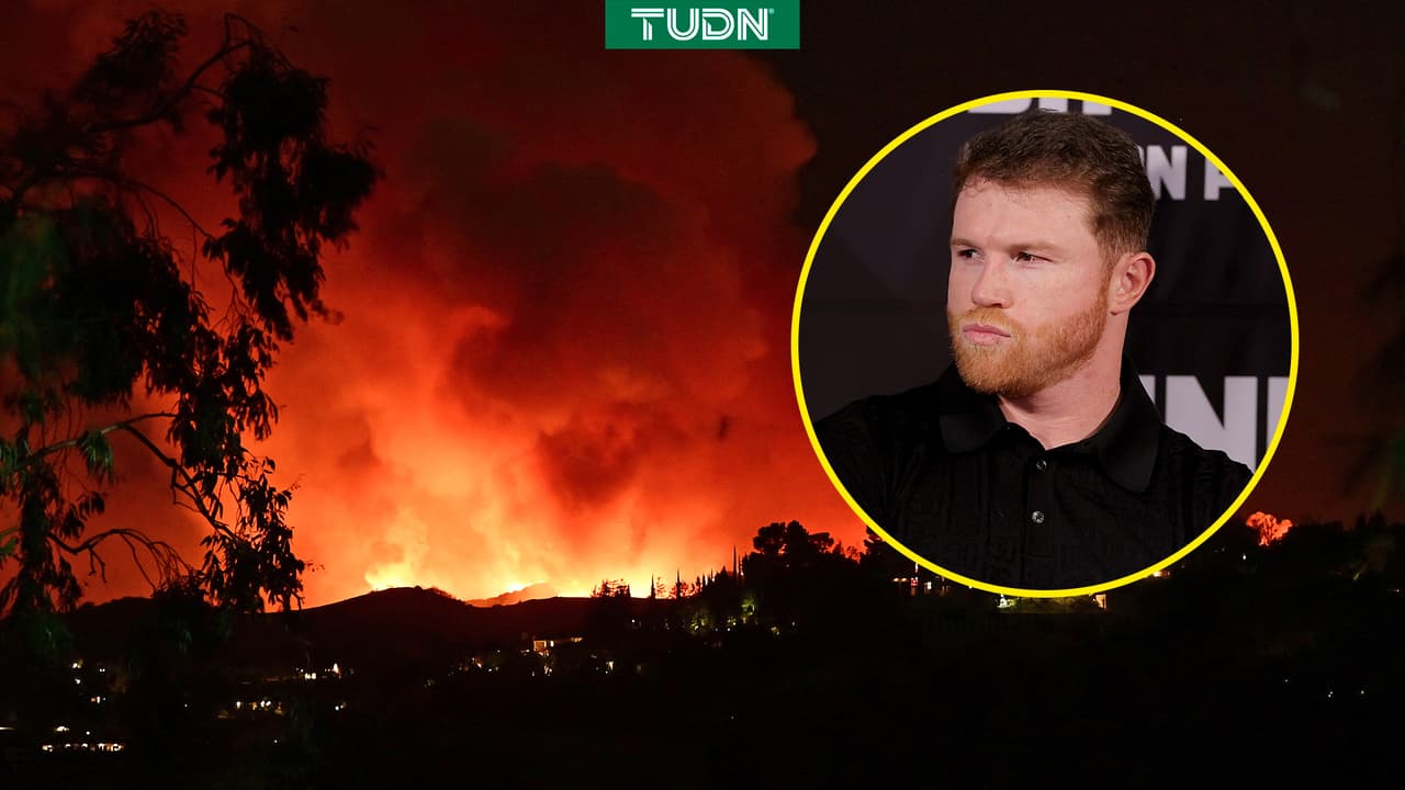 ‘Canelo’ manda “sus oraciones” por  afectados de los incendios en California