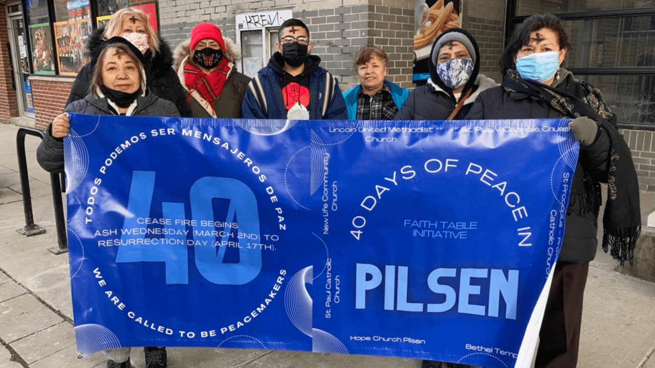 En Chicago, las organizaciones religiosas promueven la inciativa 40 días sin violencia, una alusión a la cuaresma, adaptada a los problemas de violencia que aquejan a los residentes.