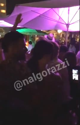 En entrevista para el programa 
<a href="https://www.wapa.tv/programas/losetodo/danna-habla-sobre-video-junto-a-jencarlos-canela_20131122431733.html" target="_blank">'Lo sé todo'</a>, la puertorriqueña mencionó que efectivamente estuvieron juntos esa noche compartiendo con un grupo de amistades.