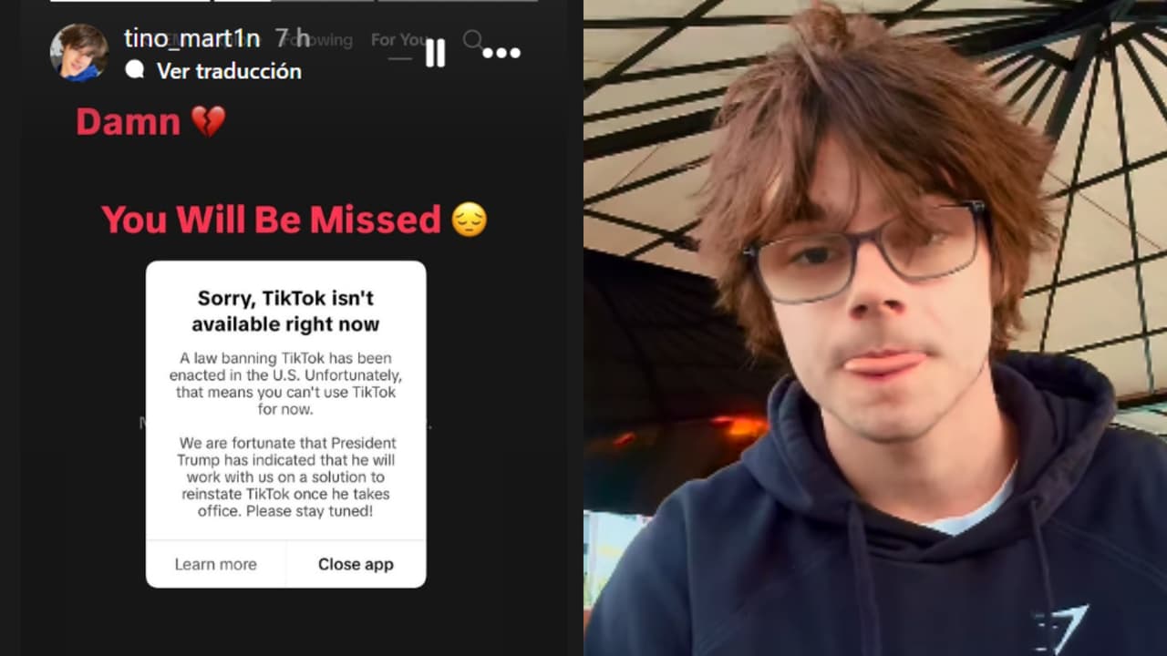 Tino, el hijo 'tiktoker' de Ricky Martin, lamentó el cese de la reda social en la que se ha hecho famoso como creador de contenido.