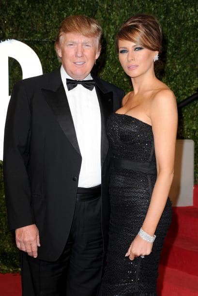 La guapísima modelo eslovena Melania Trump también cayó ante los encantos del multimillonario empresario de las bienes raíces Donald Trump.