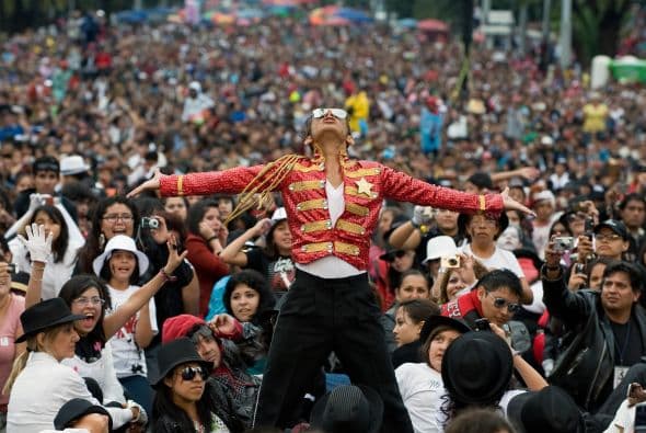 Razón de este acontecimiento fue homenajear al fallecido 'Rey del Pop'.