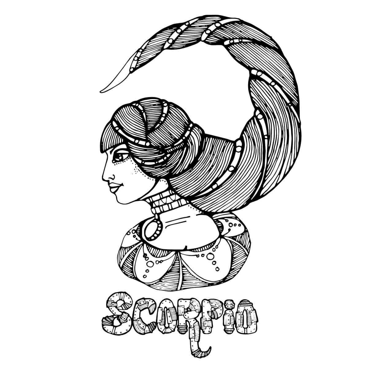 El gigante, lleno de ira por lo ocurrido, comenzó a matar a todo ser viviente, fiera o inofensivo, por lo que Gea, su madre, le suplicó que fuera razonable y se calmara. Ante la negativa de Orión, Gea envió a una criatura a matarlo... un escorpión.