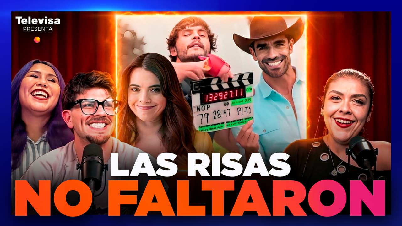 ¿QUIÉN SE DIVERTÍA MÁS? Los bloopers de Doménica Montero desataron las risas de todos