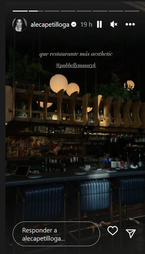 Los Capetillo se fueron a un restaurante de la avenida Masaryk, una de las más exclusivas de la Ciudad de México. 
<br>