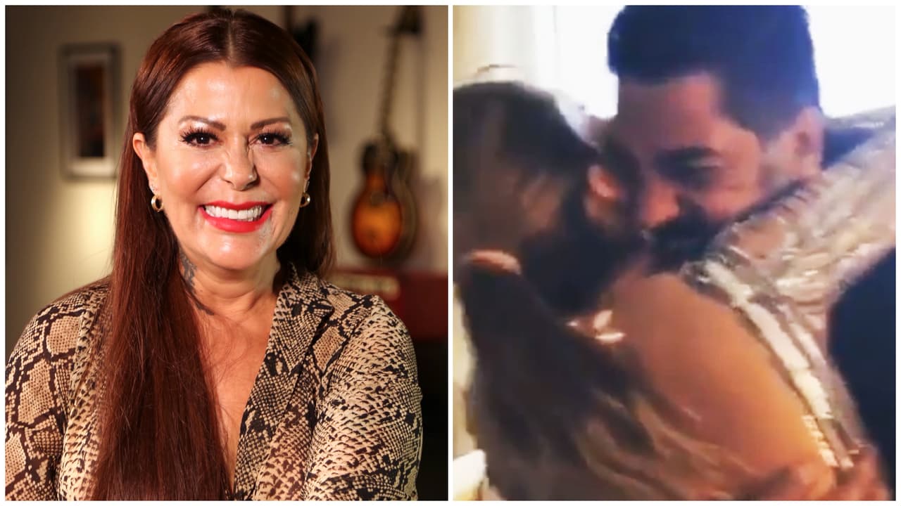 De paso, aprovechó para mandarle un mensaje a Frida Sofía. 
<br>
<br>