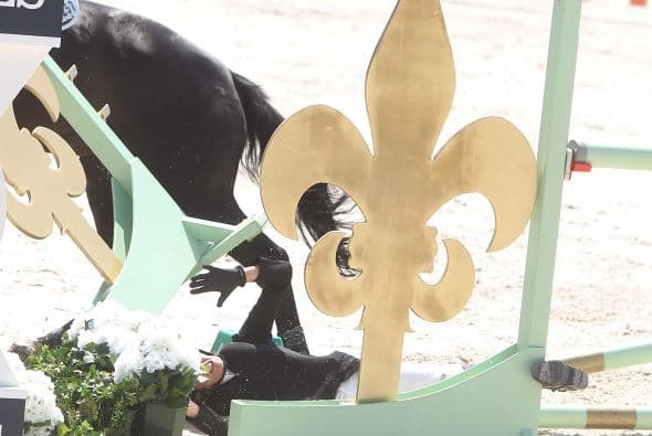 El ritmo que llevaba el cuadrúpedo la hizo predecir su caída.