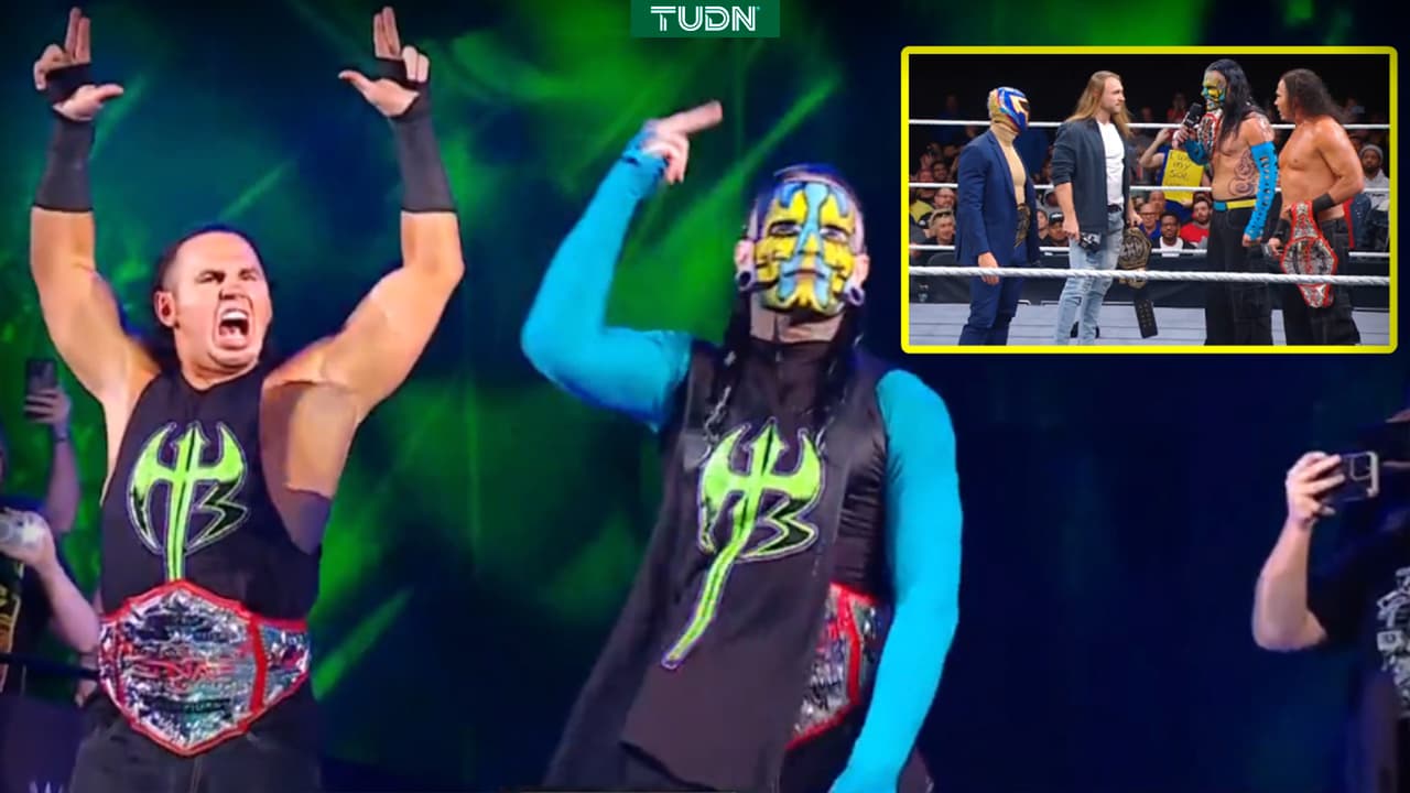 ¡Así fue el espectacular regreso de los Hardy Boyz a WWE!