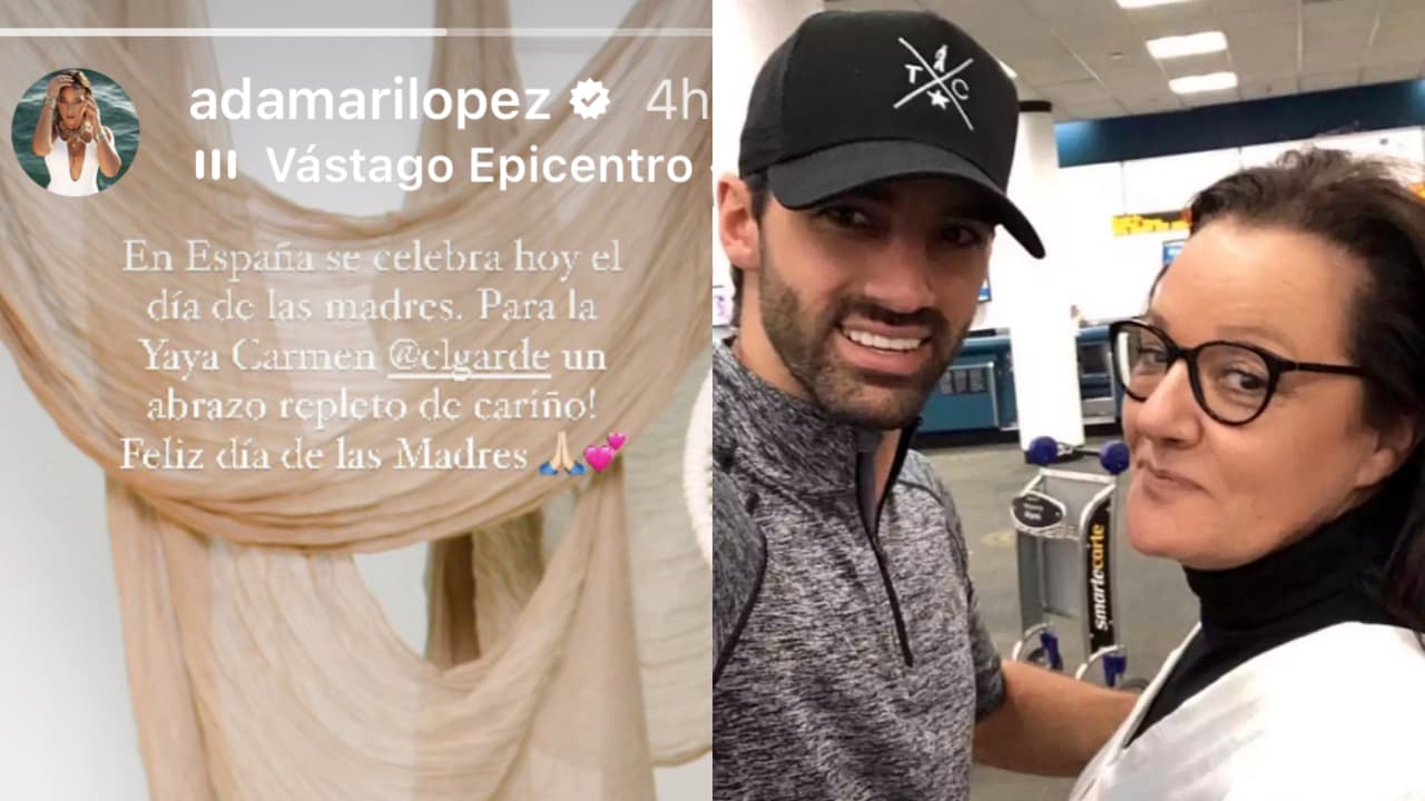 Adamari López dedicó este mensaje a su exsuegra, Carmen Lozano, por el Día de las Madres que se celebró en España el pasado fin de semana.