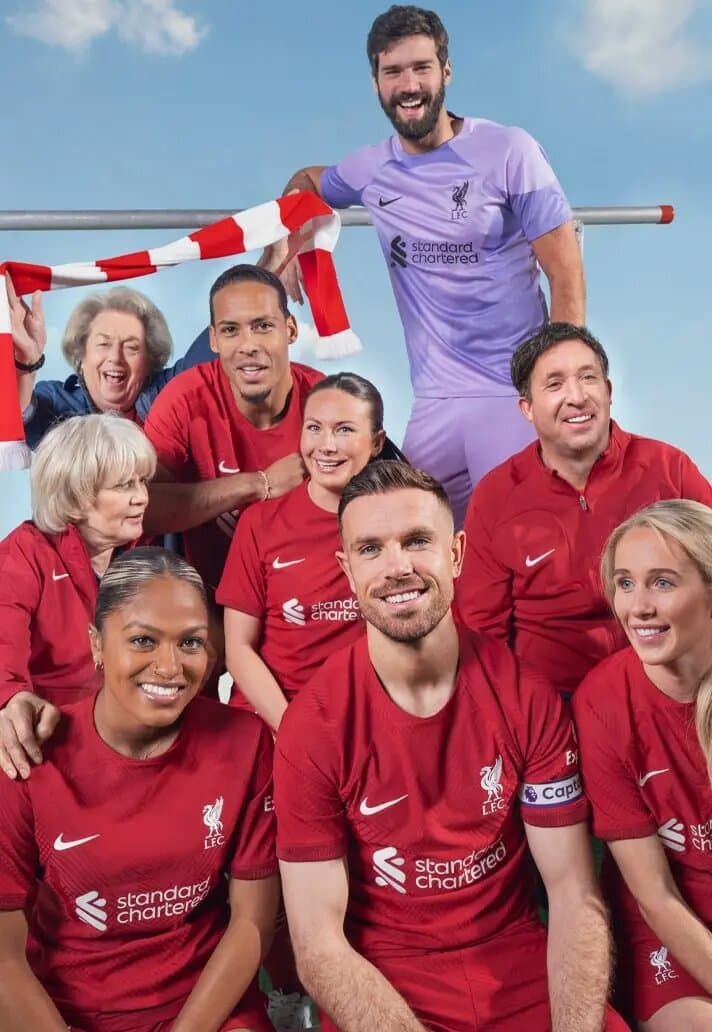 Así luce la nueva indumentaria del Liverpool.