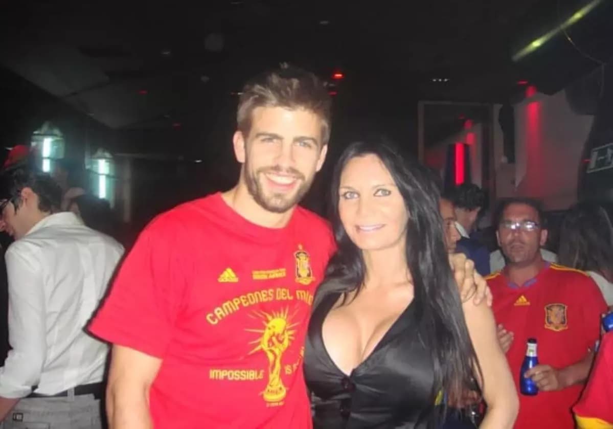 Yola Berrocal y Gerard Piqué.