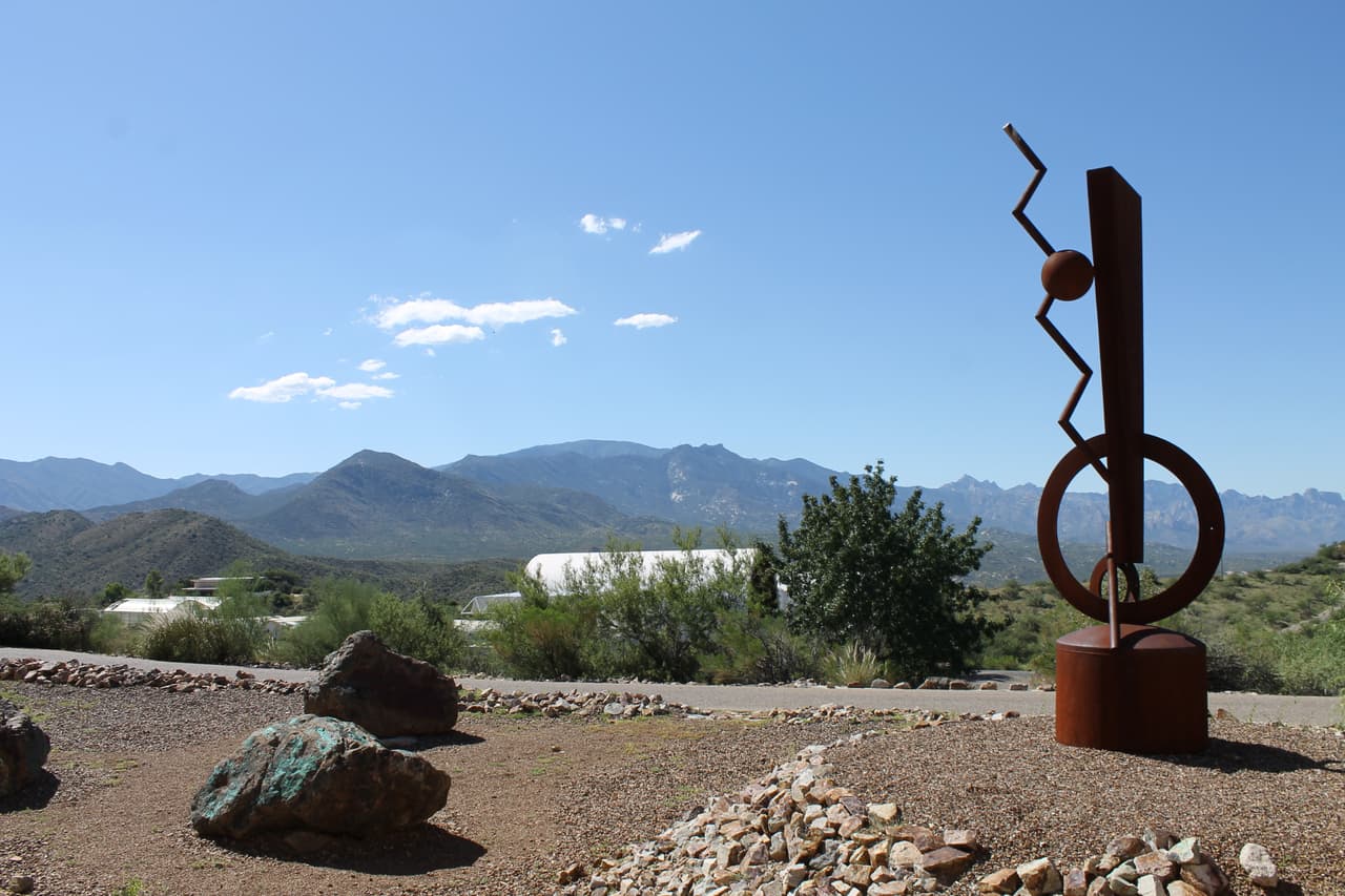 En medio de las montañas del sur de Arizona esta ubicada estas instalaciones