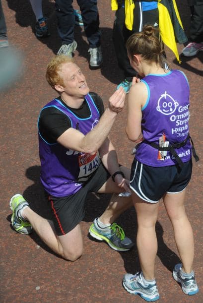 Si ambos llegan a la meta es como una perfecta metáfora de lo que significa el matrimonio.