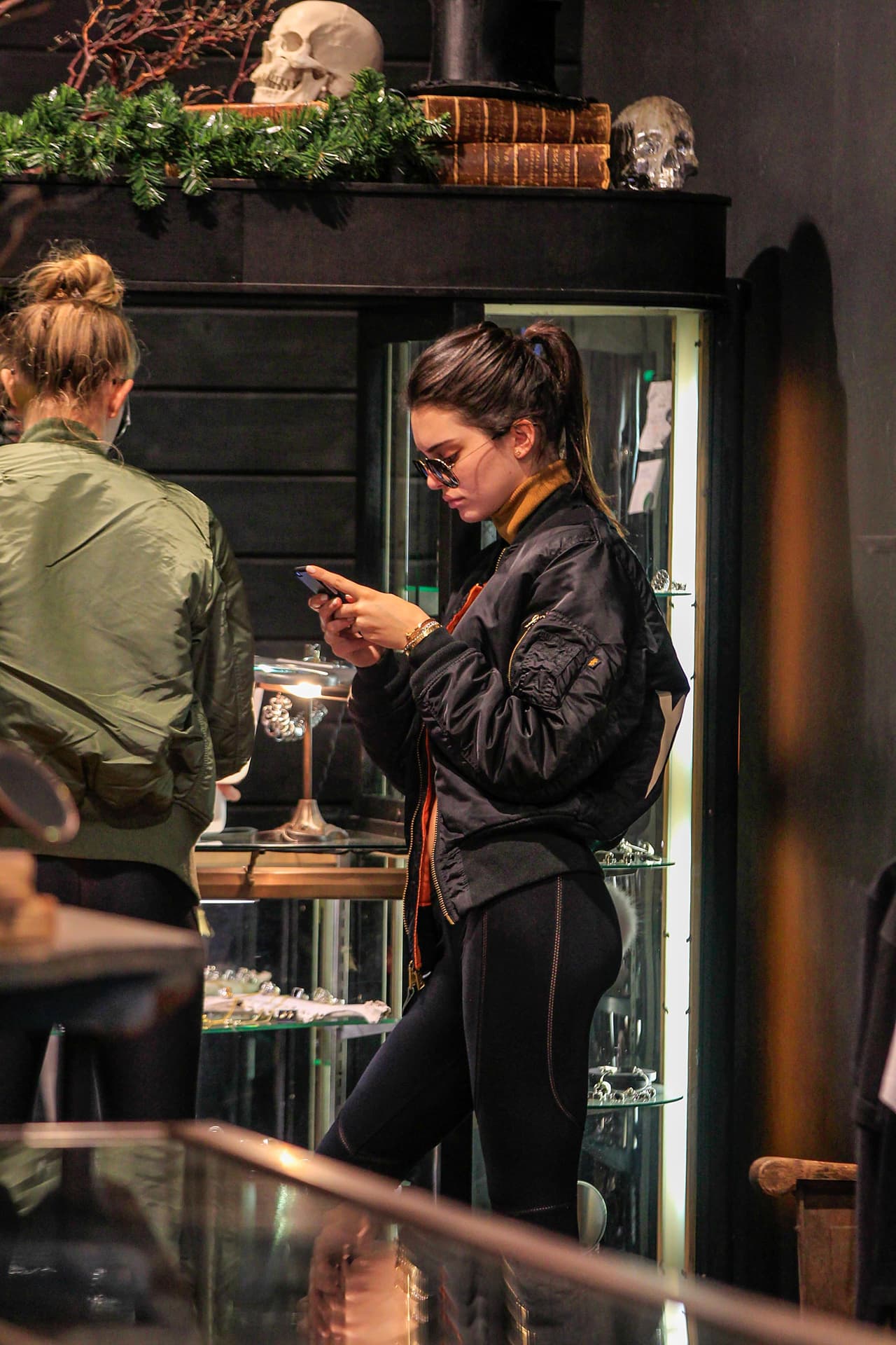 Compras navideñas de último momento.