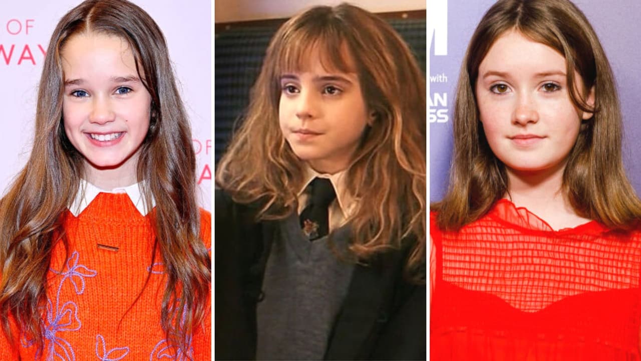 Actrices Alisha Weir y Bronte Carmichael