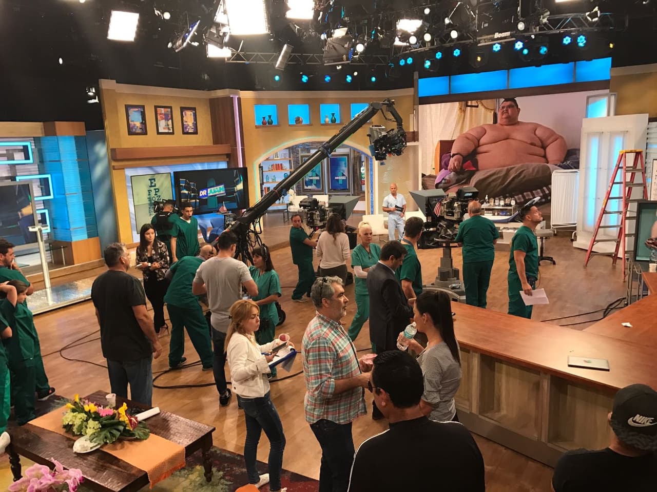 Durante el primer segmento conocimos la historia de Juan Pedro Franco, 
<a href="http://www.univision.com/shows/despierta-america/conoce-la-historia-de-juan-pedro-franco-el-hombre-mas-obeso-del-mundo-video">el hombre más obeso del mundo</a>.