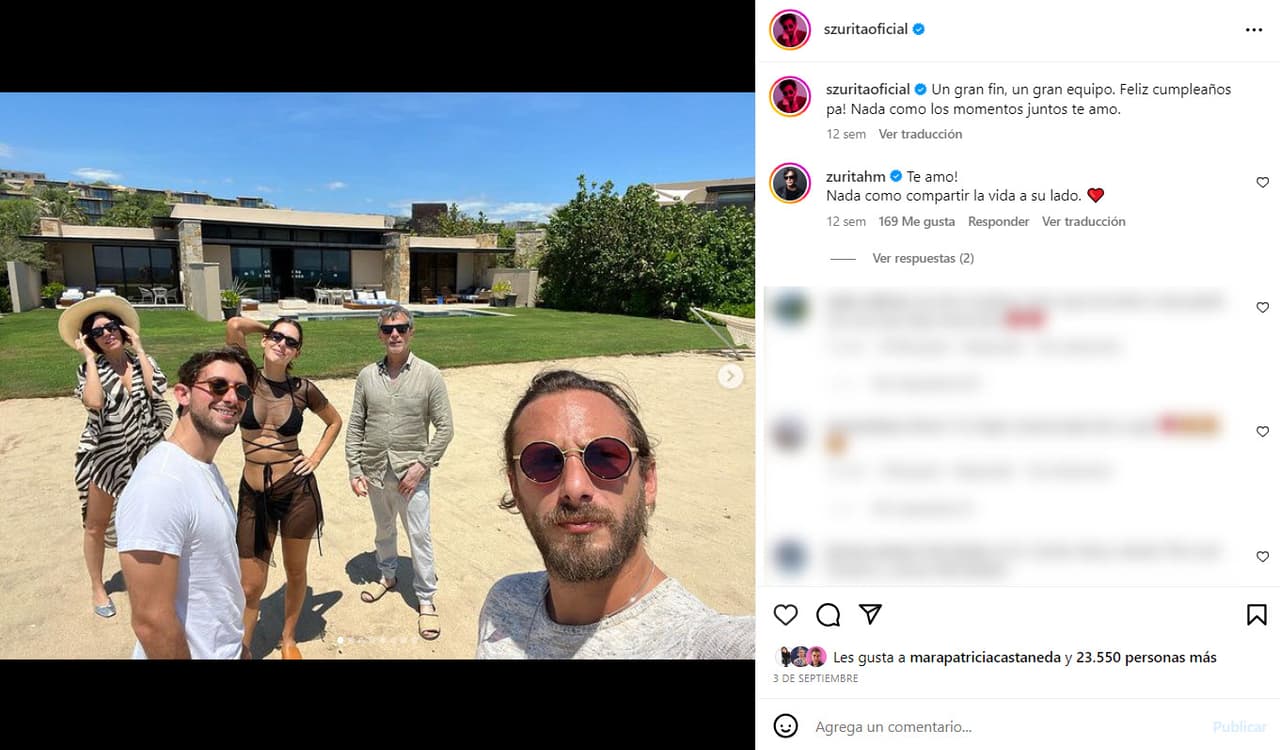 La buena relación de los hijos de Humberto Zurita y Stephanie Salas.