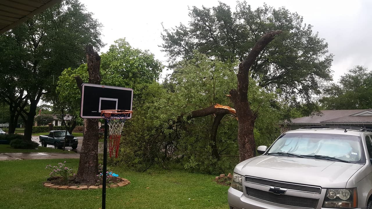 Framck M Diaz indicó que tomó esta fotografía después de las tormentas del martes 28 de abril.