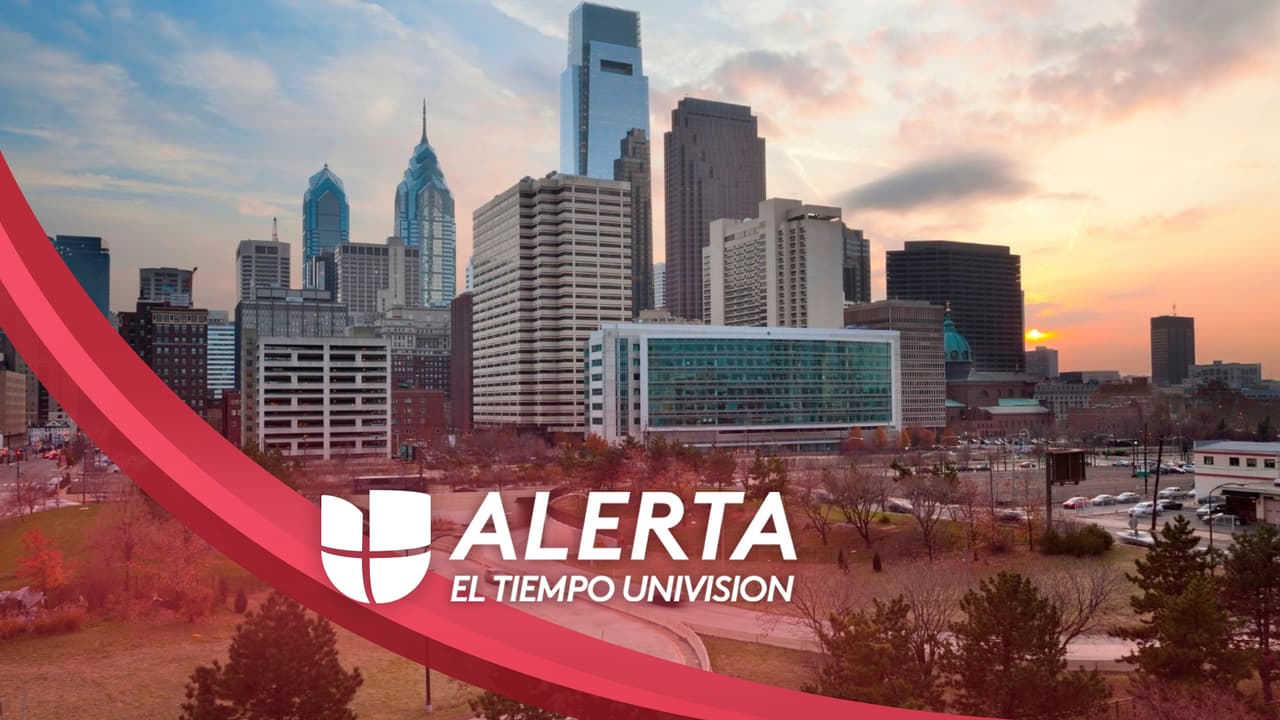 Frente frío provoca riesgo de tormentas severas para la tarde y noche del jueves en Filadelfia 