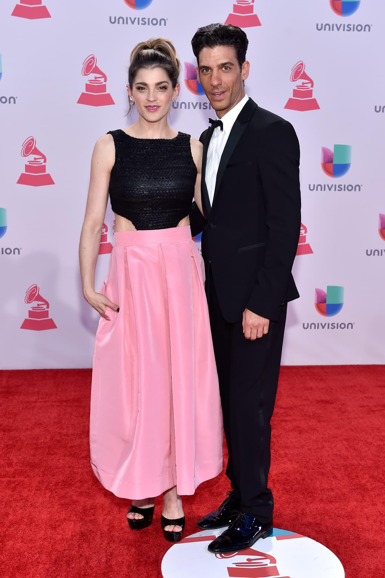 Erick y su esposa Karla Gudini se robaron los reflectores.