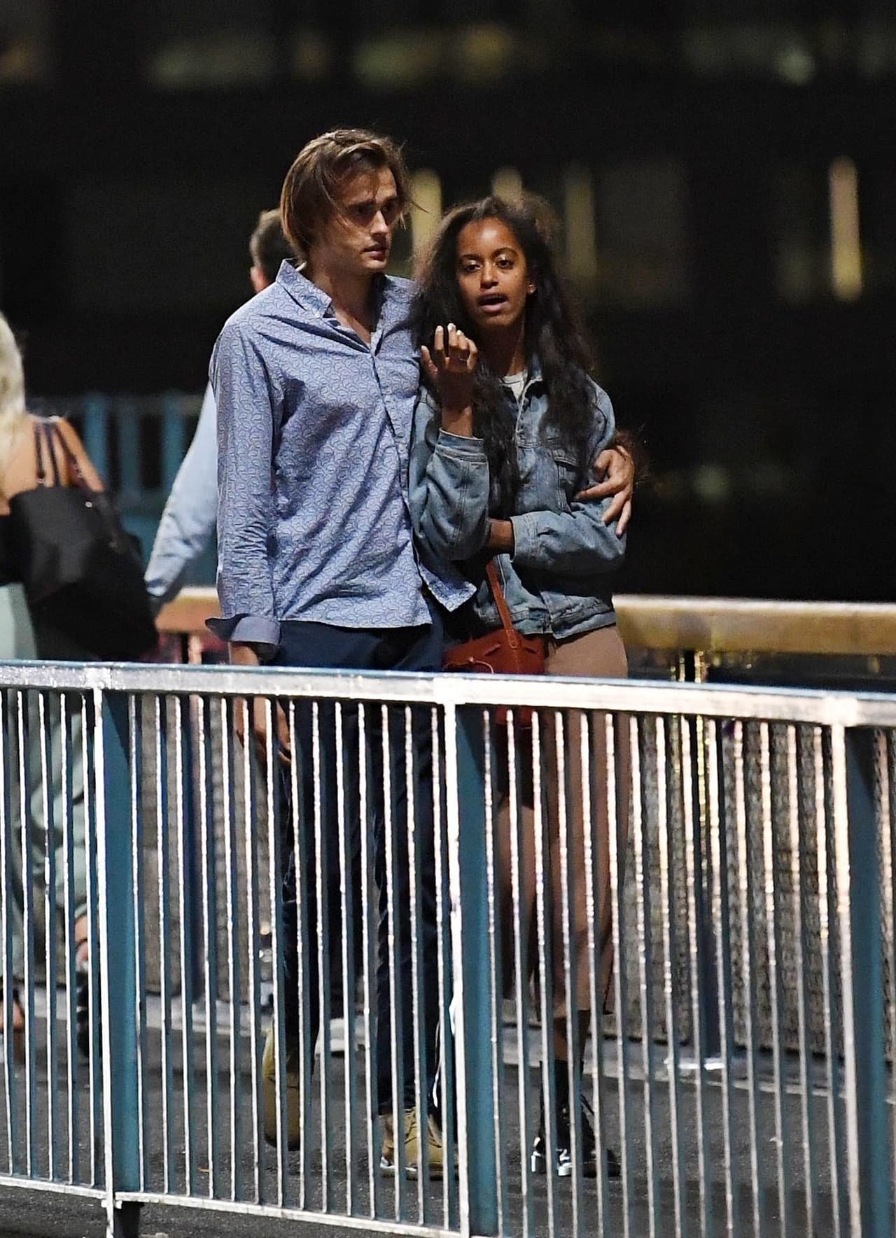 Cuando comenzaron su relación amorosa Malia cursaba el primer año de la carrera.