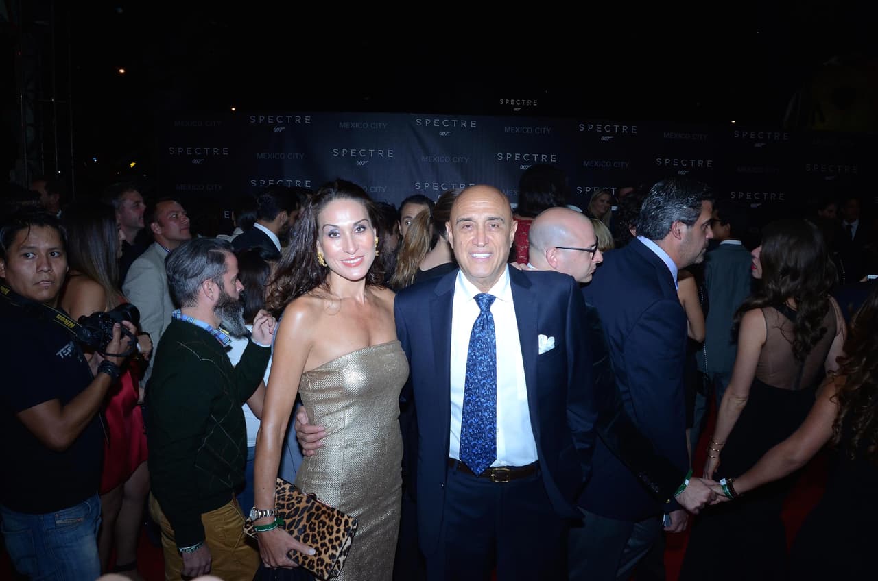 Pedro Torres y su esposa.