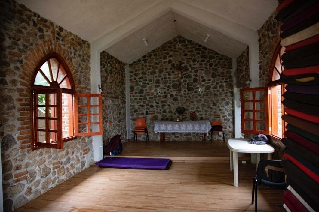 La capilla se inauguró el 14 de febrero de 2020, día del 25 aniversario de Las Patronas.
<br>