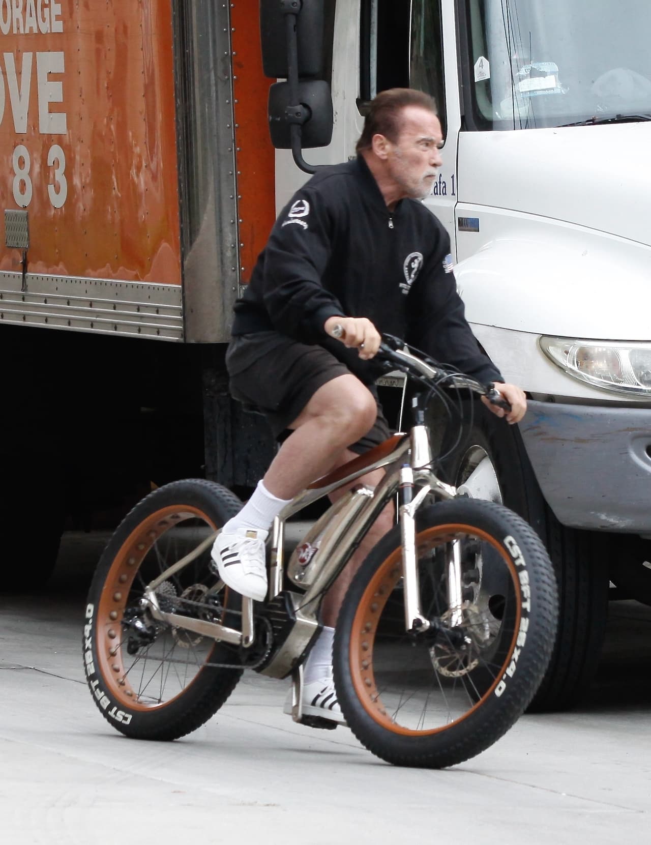 El incidente se suscitó en una calle de Santa Mónica cuando 
<b>el actor transitaba en bicicleta.</b>
<br>