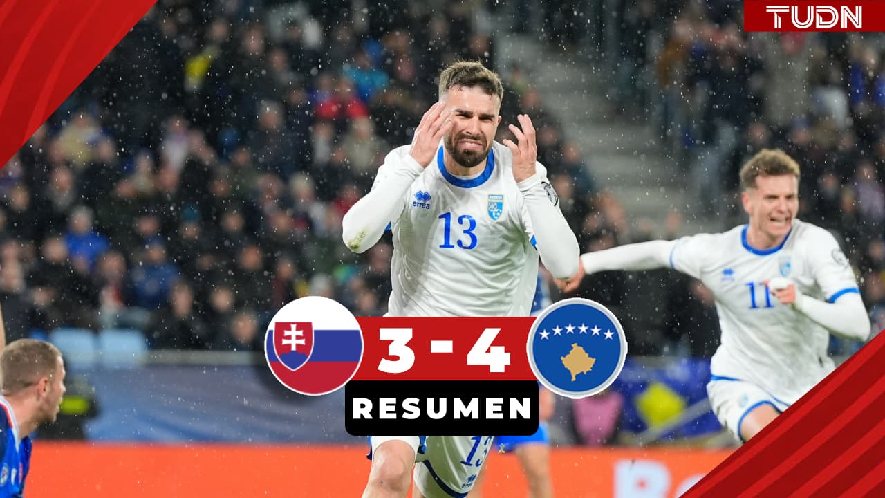 Resumen | Kosovo avanza a la Final al derrotar aEslovaquia en un partidazo