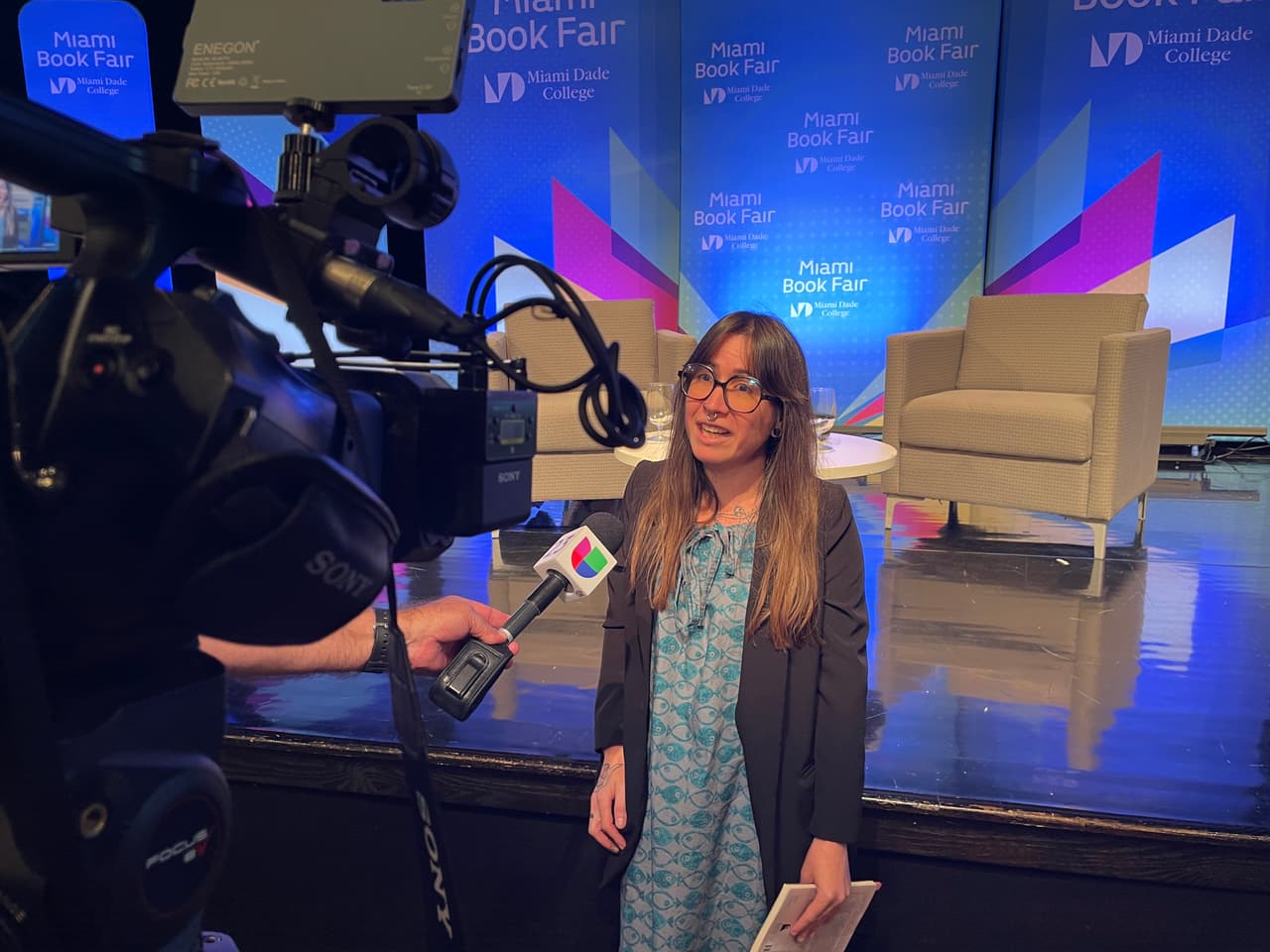 Legna Rodríguez presentó su novela Paroled en la Feria del Libro de Miami 