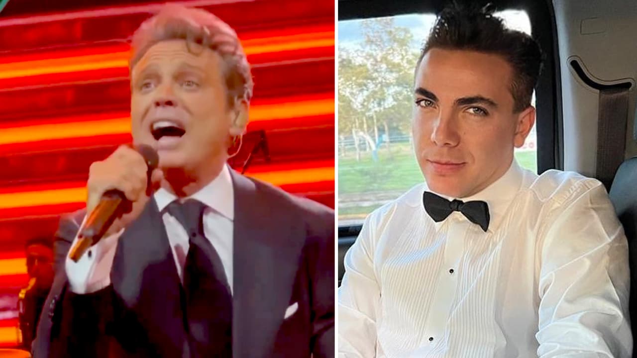 ¿Se acabo la rivalidad? Cristian Castro cantando 'Suave' en concierto de Luis Miguel