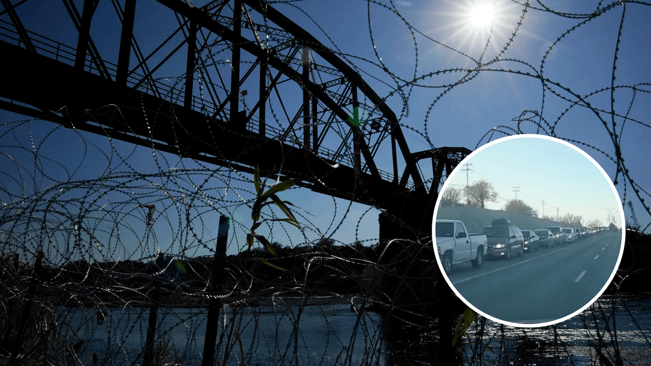 Esto se sabe de los cierres parciales de puentes fronterizos en Texas que causan demoras a viajeros 