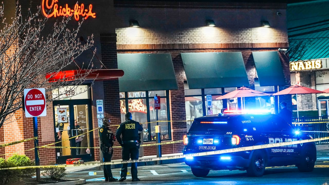 Investigan tiroteo en restaurante de Nueva Jersey que dejo varios heridos.