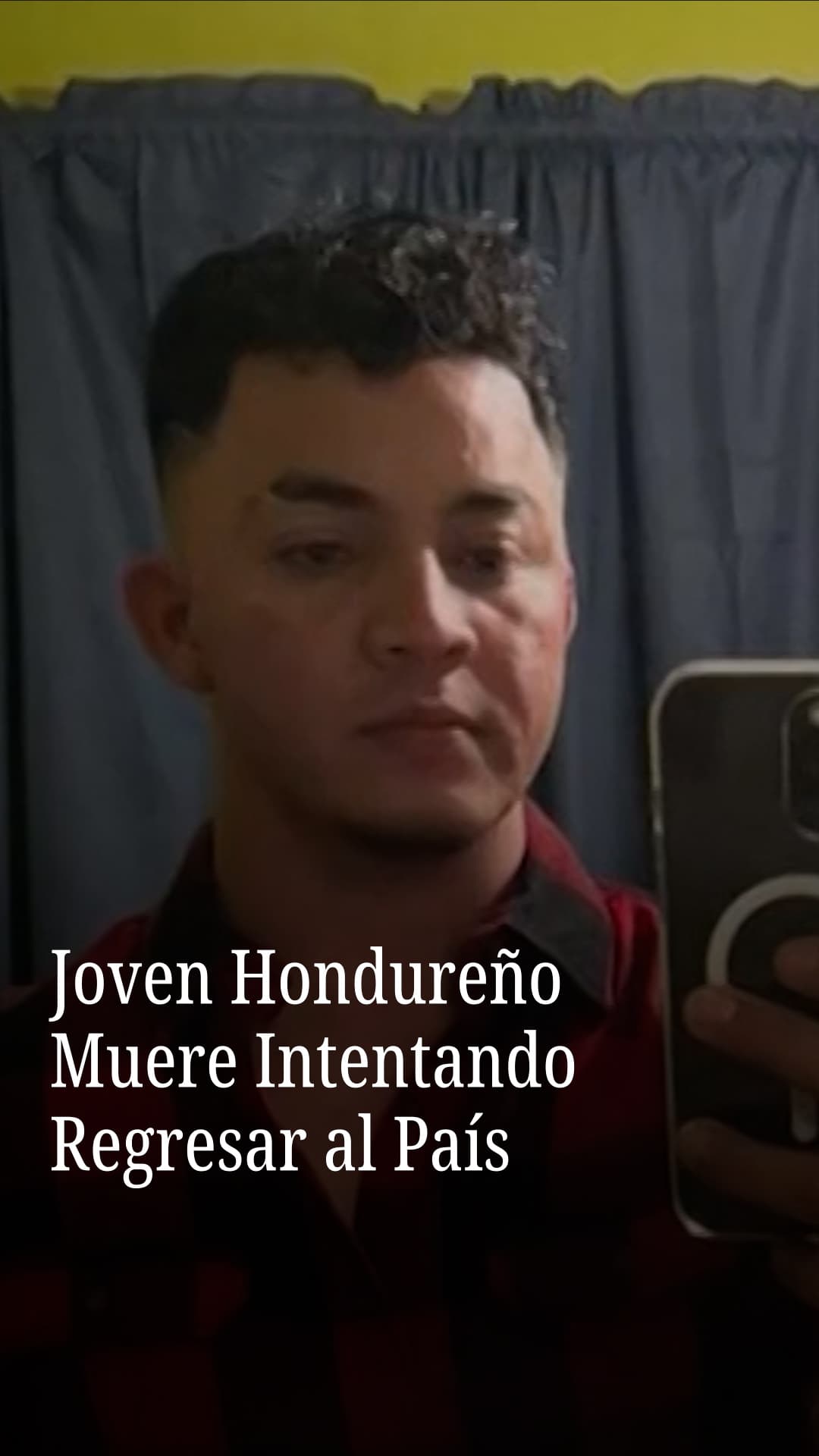 Joven hondureño muere intentando regresar al país