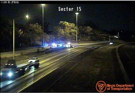 Cierran I-57 debido a una posible balacera en la carretera 