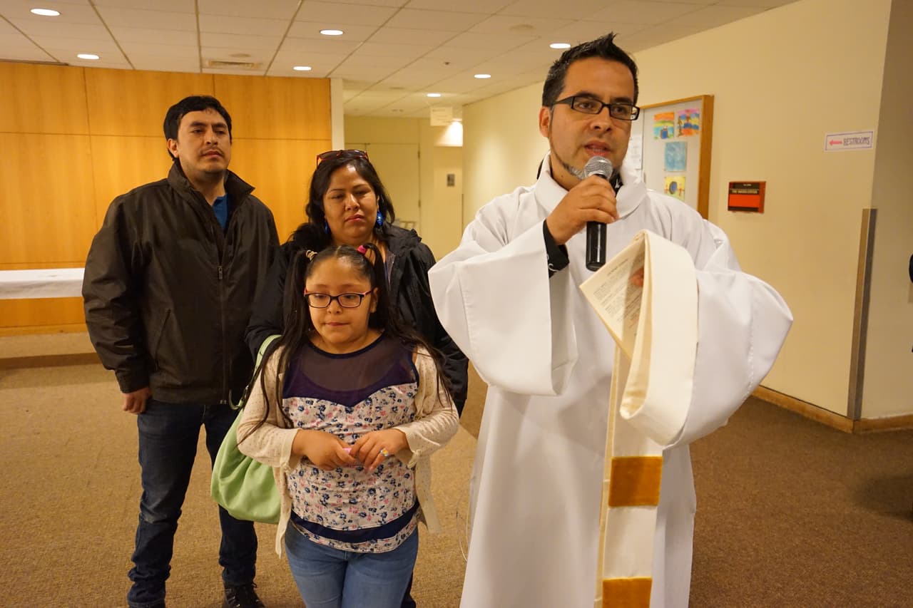 El padre Juan Carlos Ruíz dio que la lucha por Mirna aún no termina.