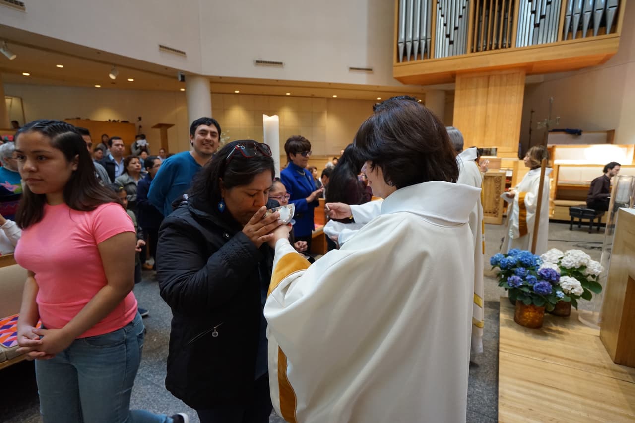 La familia Animas Lazcano agradeció las oraciones de los fieles de Sion.