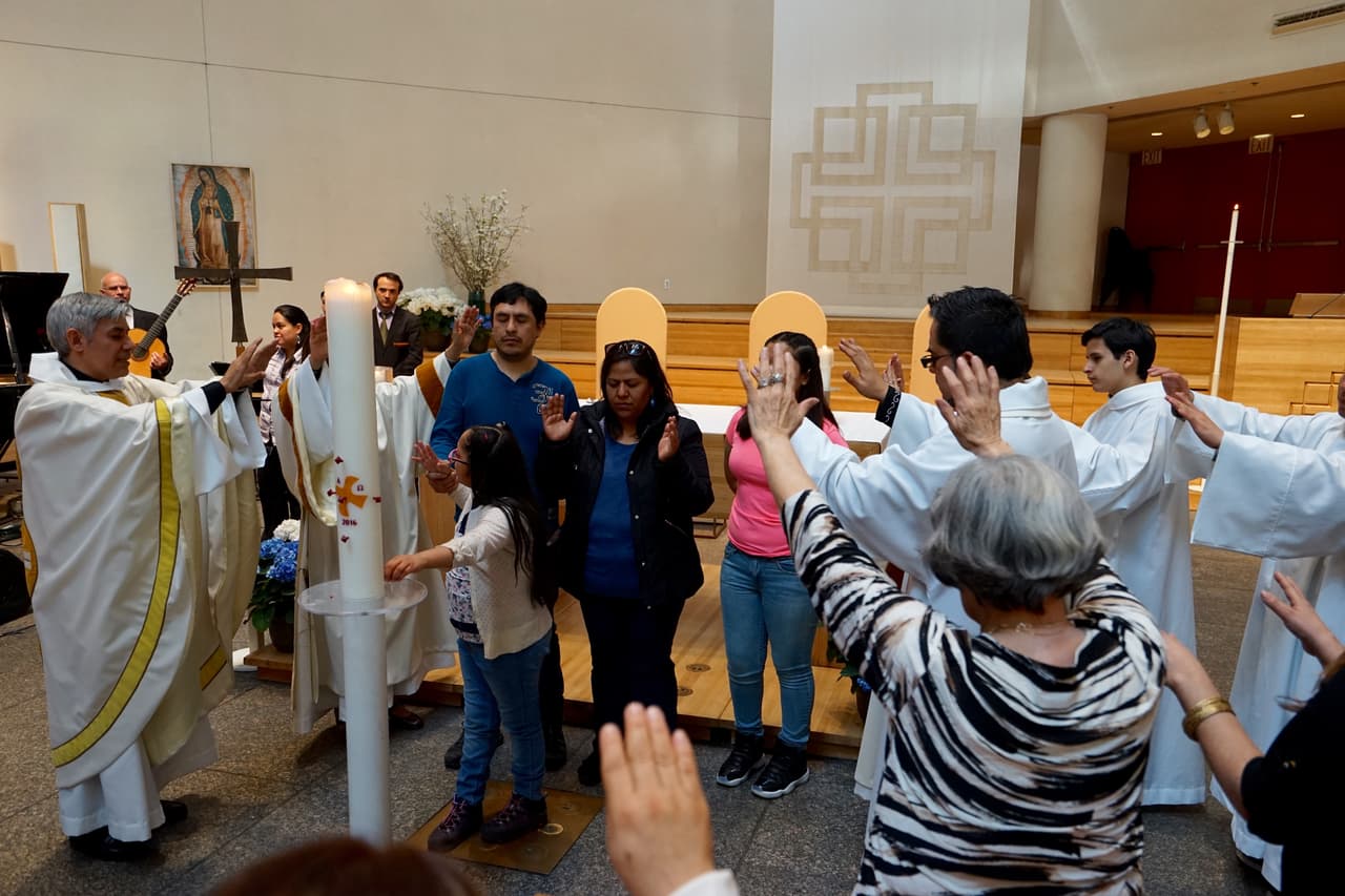 Líderes religiosos ayudaron a los Animas Lazcano a reencontrarse.