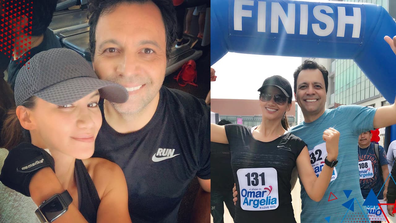 Argelia demuestra su admiración por el cuerpazo de Omar y se nota lo enamorada que está