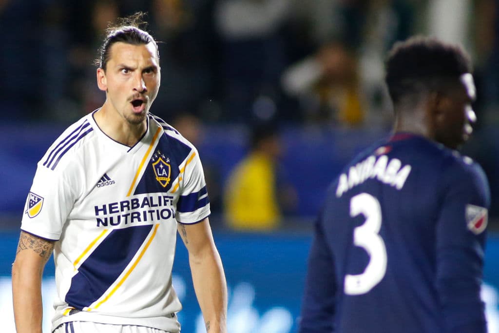 Zlatan Ibrahimovic #9 de Los Angeles Galaxy.