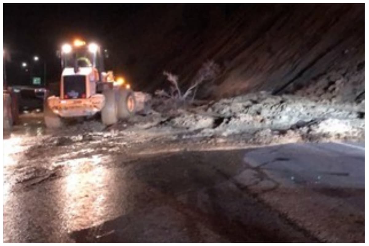 Deslizamientos de tierra en carreteras