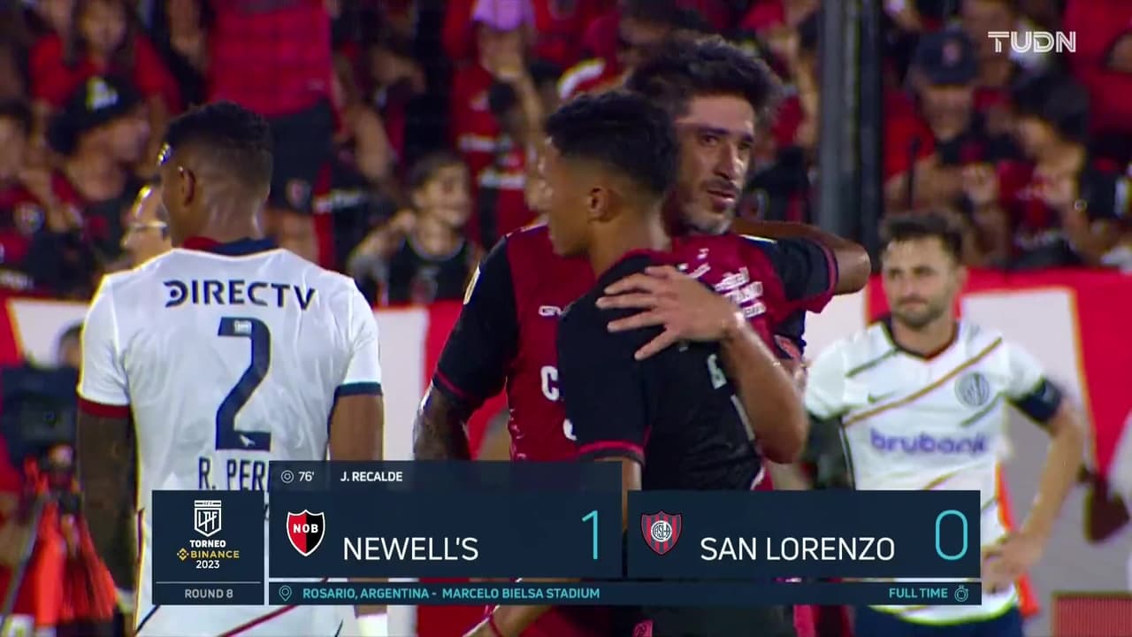Resumen | Newell’s se queda con el triunfo 1-0 sobre San Lorenzo