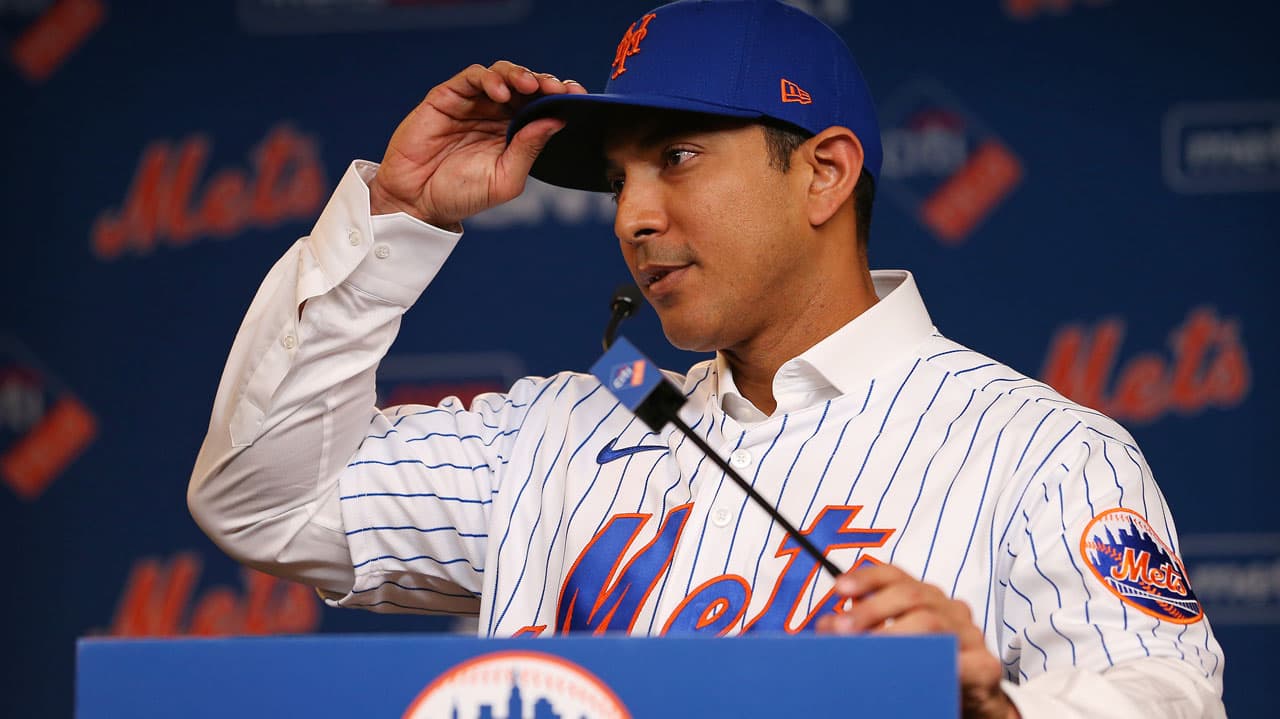 Los New York Mets presentaron a Luis Rojas como su mánager