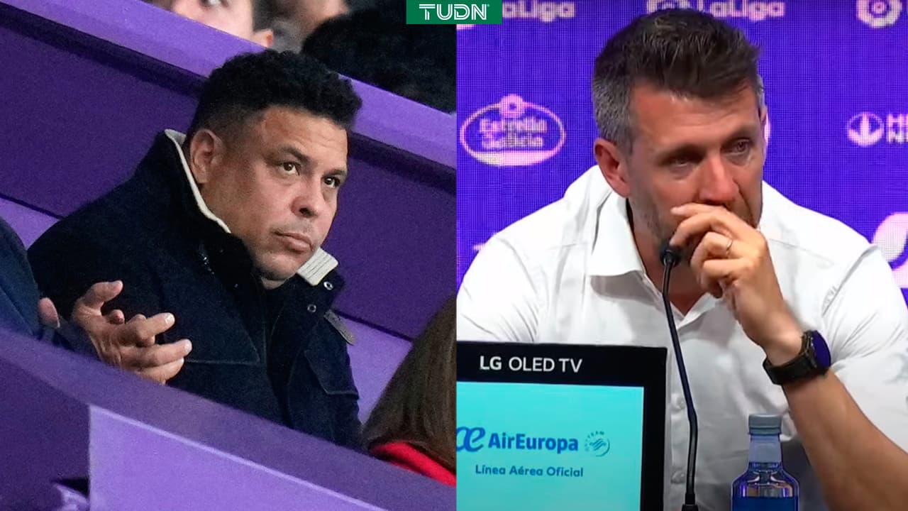 Descenso en Valladolid: Afición quiere fuera a Ronaldo y Pezzolano llora
