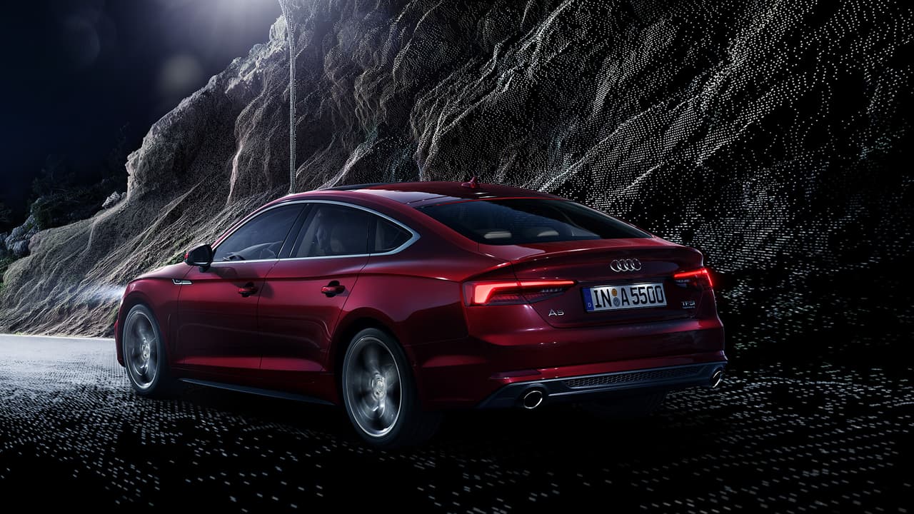 El Audi S5 Sportback 2017 contará con el sistema de tracción integral 'Quattro' estándar, así como con una transmisión automática de ocho velocidades con embrague doble para cambios de velocidad más rápidos, calibrada para controlar mejor la subida en la potencia.