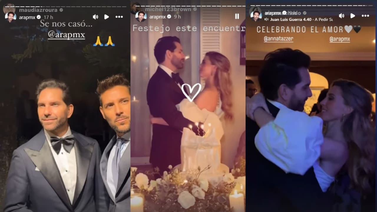 Arap Bethke y Anna Tazzer celebraron su boda acompañados de sus seres queridos.