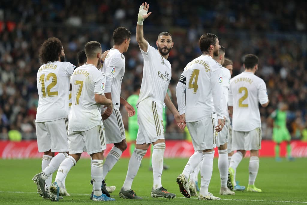 Con goles de Rodrygo (7), Toni Kroos (8), Sergio Ramos (24), Karim Benzema (69) y Luca Jovi´c (90+1), el real madrid se impone 5-0 al Leganés.