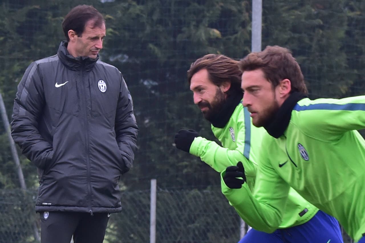 En 2014 llegó a la Juventus para volverse a ver con Andrea Pirlo, a quien dirigió en el Milán.