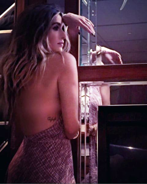 Así lucía Galilea Montijo cuando se alistaba para salir a celebrar su cumpleaños 44.